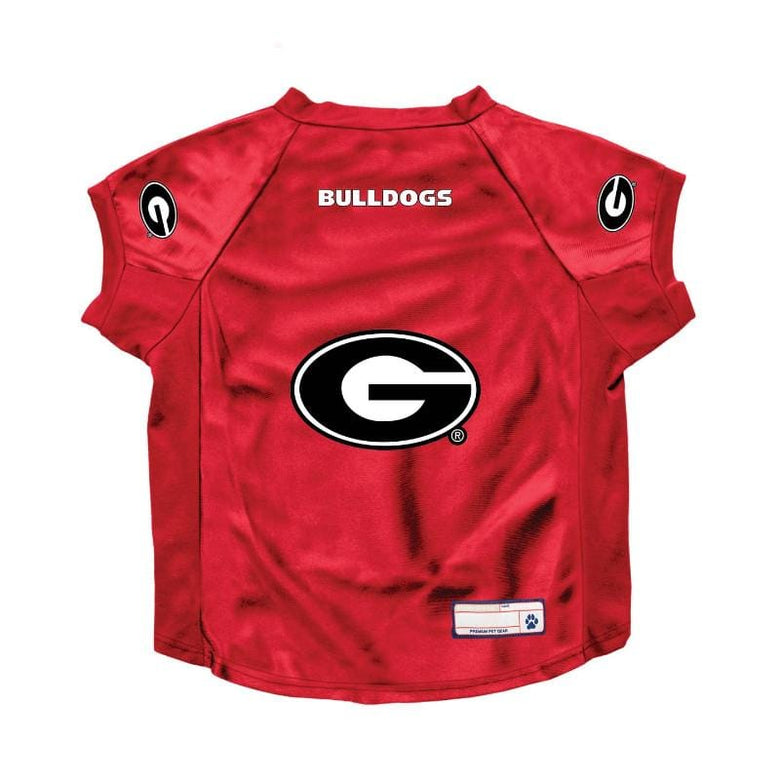 Little Earth Productions Dog Apparel GA Bulldogs Big Dog Stretch Dog Jersey