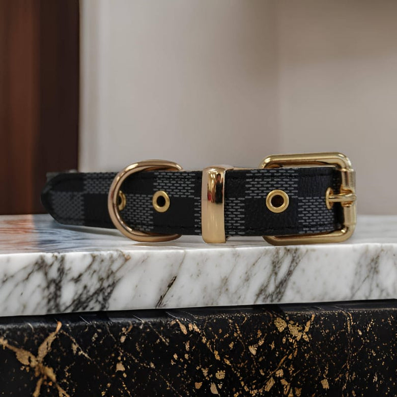 BARK by DOG Collars Amalfi Black Luxury Pet Collar