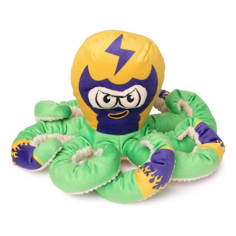 FuzzYard dog toys Octo the Outrageous Plush Dog Toy