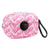 SASSY WOOF Waste Bag Dispenser Malibu B Pink Dog Waste Bag Holder