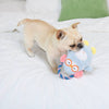 Hugsmart Products Inc Dog Toys Melody Bros Penguin Rope Plush Squeak Dog Toy