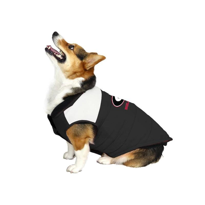 Little Earth Productions Jackets GA Bulldogs Pet Parka Puffer Dog Vests