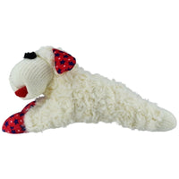 Patriotic Stars Lamb Chop Plush Dog Toy - 10.5"