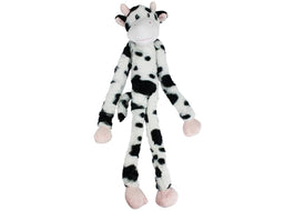 Multipet dog toys Swingin' Slevins Cow Plush Squeaky Dog Toy - 27"