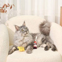 Hugsmart Products Inc Cat Toys Kitten Party Vineyard Delight Cat Toy Set - 2 Pc