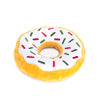 Peppermint Christmas Holiday Donutz Sprinkles Squeaky Dog Toy - 2 Sizes