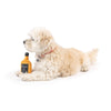 Huxley & Kent Dog Toys Tiny Tuff Bad Dog Jack's Whiskey Plush Squeaky Dog Toy