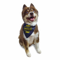 Barker's Bowtique Barker's Bowtique - May the Fetch be with You Dog Bandana - reversible: XS
