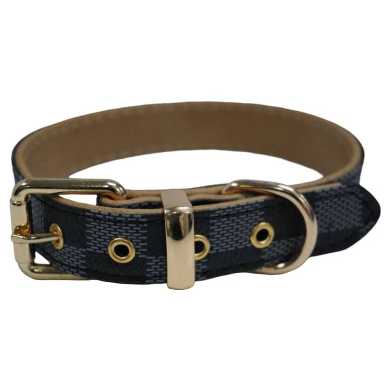 BARK by DOG Collars SM Amalfi Black Luxury Pet Collar