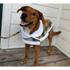 Doggie Design Dog Apparel Sherpa Lined Dog Harness Coat Yellow & Green Plaid with Matching Leash