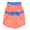 The Worthy Dog DRESSES SM Stars Red White & Blue Patriotic Summer Dog Dress