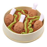 Injoya dog toys Chicken n’ Gravy Snuffle Bowl Dog Toy Set