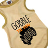House of FurBaby Tee's Holiday Thanksgiving Gobble Til Ya Wobble Dog Tee Shirt