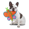 VIP Products/Tuffy dog toys DuraForce Brisbee Orange Butterfly Chew Dog Toy - 9.5"