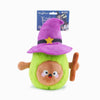 Hugsmart Products Inc dog toys Howloween Night Witch Avocado Plush Squeaky Dog Toy