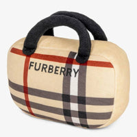 Muttzie dog toys Furberry Handbag Plush Dog Toy