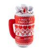 Haute Choco Mug Christmas Holiday Plush Squeaky Dog Toy