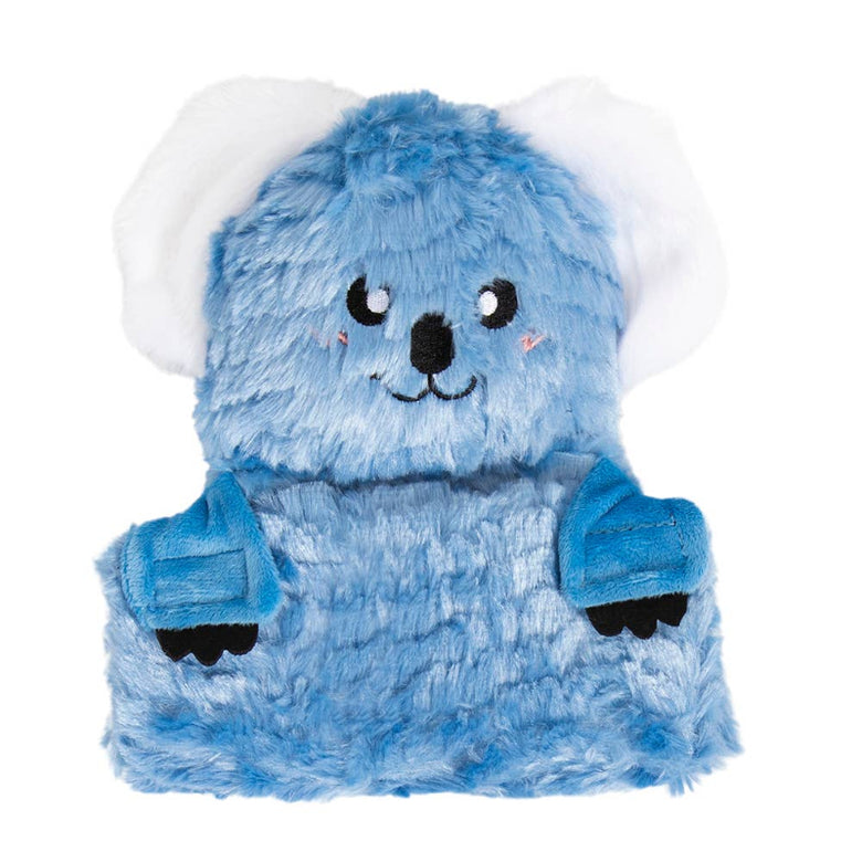 Snufflerz Blankets Blue Koala Interactive Plush Squeaky Dog Toy