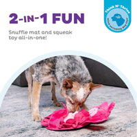 Outward Hound dog toys Snuffle Palz Pink Pig Interactive Treat Puzzle Dog Toy