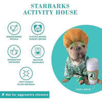 Haute Diggity Dog dog toys Starbarks White Coffee Cup Plush Squeak Dog Toy