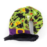 The Worthy Dog Cat Toys Witches Brew Halloween Hat Plush Cat Toy