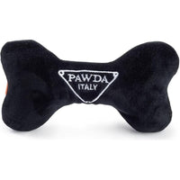 Haute Diggity Dog dog toys Pawda Bone Plush Squeak Dog Toy