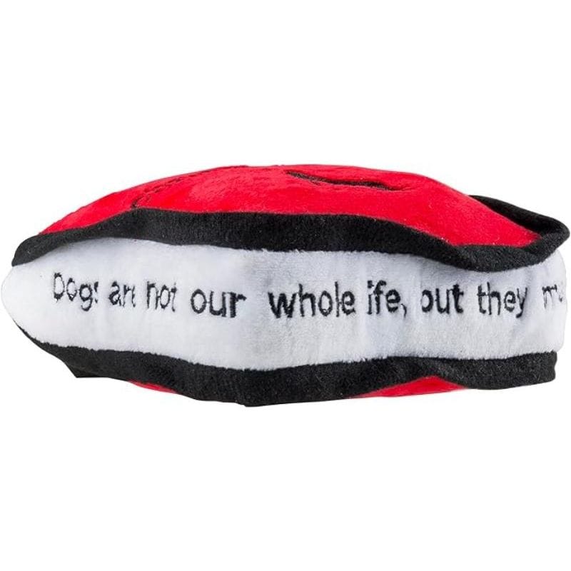 Haute Diggity Dog dog toys Chewlulemon Tote Bag Squeaker Plush Dog Toy