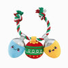 Hugsmart Products Inc Hugsmart Products Inc - HugSmart Pet - Happy Woofmas | Christmas Light - Rope Toy