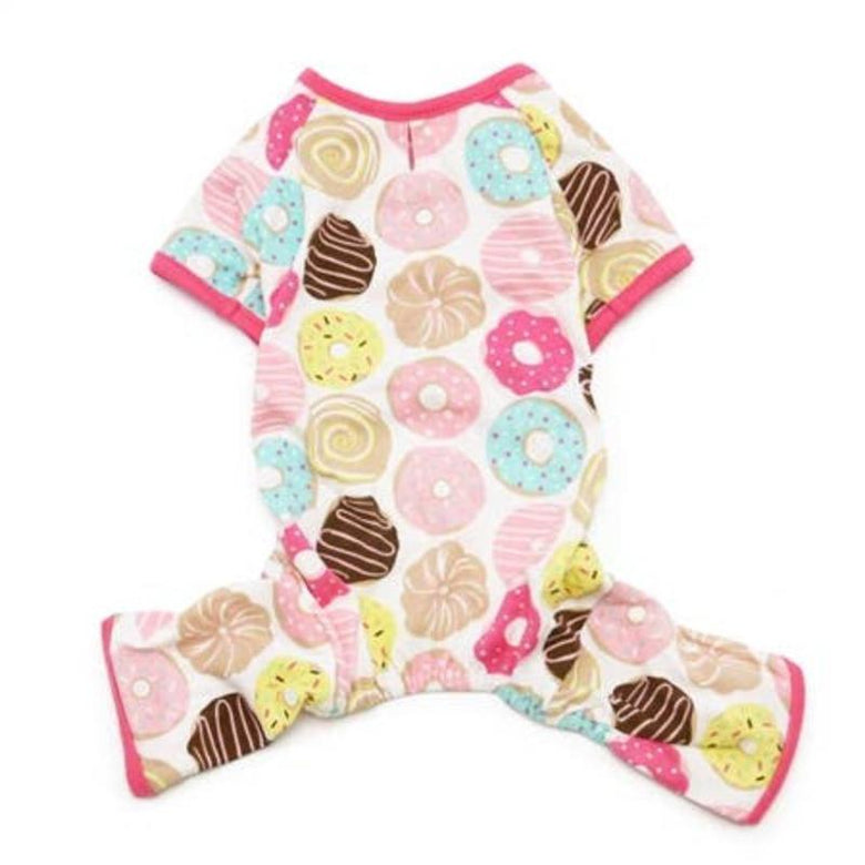 Dogo Pet Dog Apparel SM Donut Pink Dog PJ's