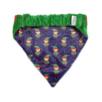 Christmas Holiday Reversible Elf Dog Bandana