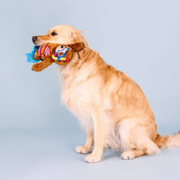 Petshop by Fringe Studio Dog Toys Swimmin' With The Fishes Beach Sloth Summer Plush Squeak Dog Toy