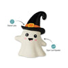 PetShop by Fringe Studio Toys Halloween One Wicked Ghost Natural Latex Squeak Dog Chew Toy