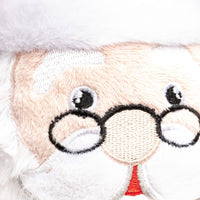 fabdog dog toys Christmas Santa Ball Plush Holiday Dog Toy - 2 Sizes