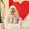 Hugsmart Products Inc Dog Toys Makeup Collection Cushion Foundation Plush Squeaky Rope Dog Toy
