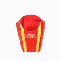 Hugsmart Products Inc dog toys Party Chicken Nuggies Interactive Plush Dog Toy Set - 4 Pc