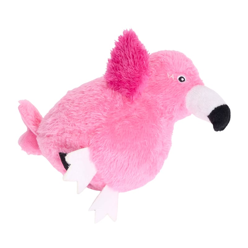 ZippyPaws dog toys Flamingo ZippyTuff+ 2-in-1 Pink Birdiez Ball Plush Dog Toy