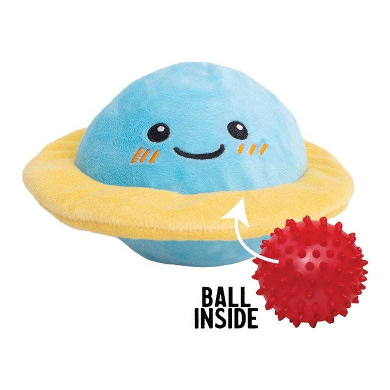 SnugArooz dog toys Soothing Saturn Plush Dog Toy - 7"