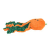 Halloween Pumpkin Octopus Fall Season Plush Squeaky Dog Toy