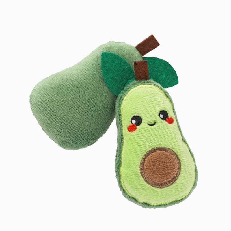 Hugsmart Products Inc Cat Toys Crazy Catcher Avocado Cat Toy Set - 2 Pc