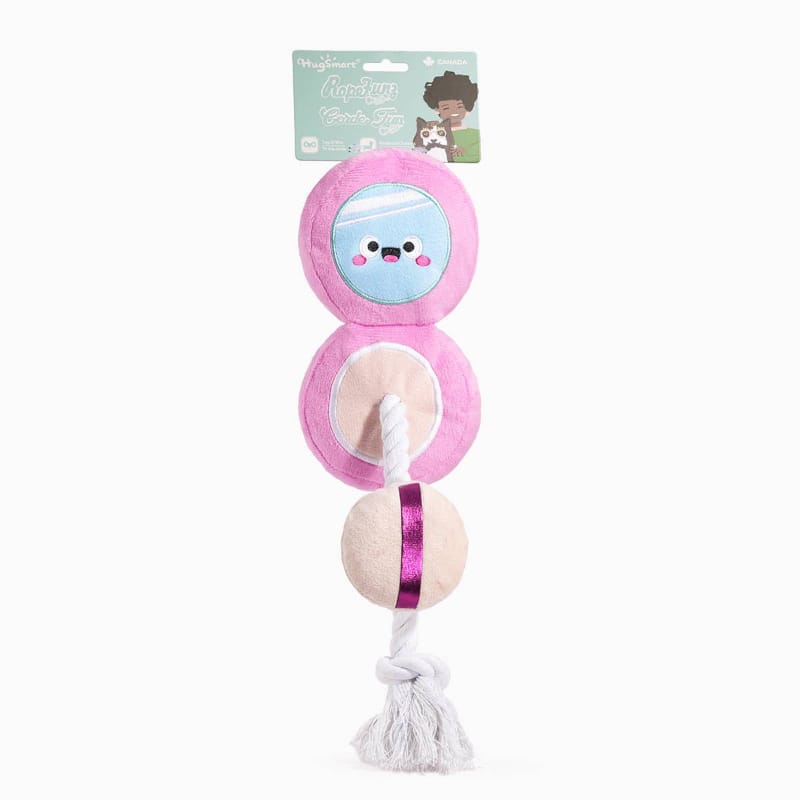 Hugsmart Products Inc Dog Toys Makeup Collection Cushion Foundation Plush Squeaky Rope Dog Toy