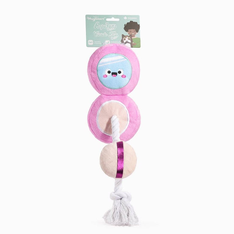 Hugsmart Products Inc Dog Toys Makeup Collection Cushion Foundation Plush Squeaky Rope Dog Toy