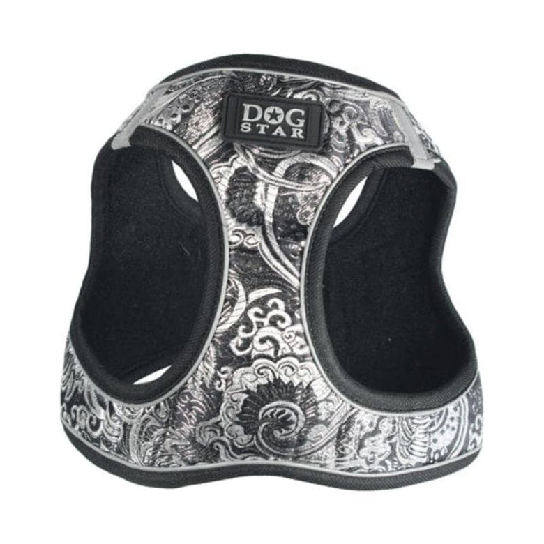 Barker's Bowtique Harnesses EZ Reflective Royal Elegance Harness Dog Vest