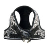 Barker's Bowtique Harnesses Black / XXS EZ Reflective Royal Elegance Harness Dog Vest