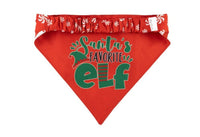 Happy Holidays Christmas Reversible Pet Bandana