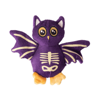 SnugArooz dog toys Halloween Baby Skel-E-Bat Purple Plush Squeak Dog Toy