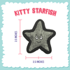 SnugArooz Cat Toys Kitty Starfish Cat Toy - 4"