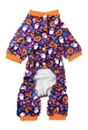 FuzzYard Pajamas Halloween Purple Trick or Treat Spooky Dog Pajamas