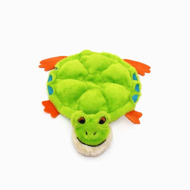 ZippyPaws dog toys Toby the Tree Frog Squeakie Crawler Plush Dog Toy