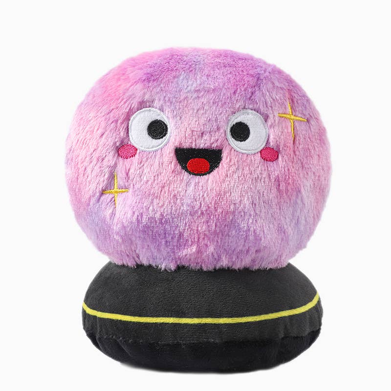 Hugsmart Products Inc dog toys Howloween Night Crystal Ball Plush Dog Toy - 2 Pc