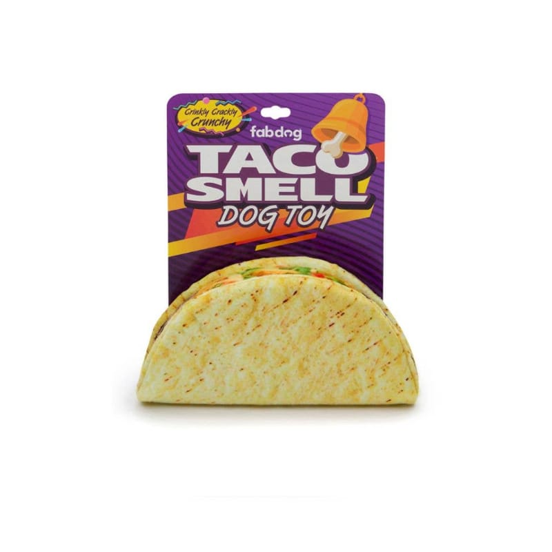 fabdog dog toys Taco Smell Taco Dog Toy